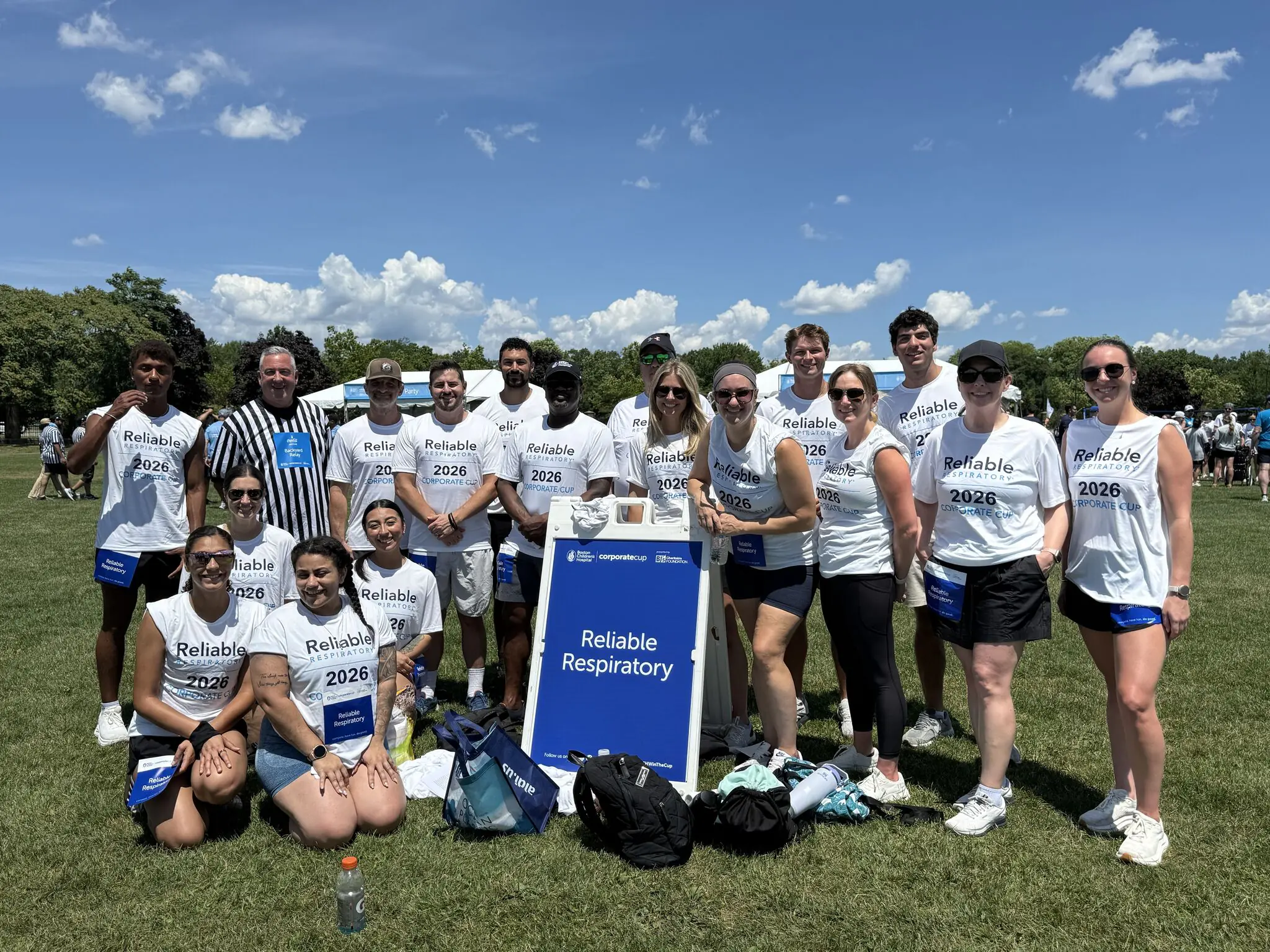 Reliable Respiratory team at event